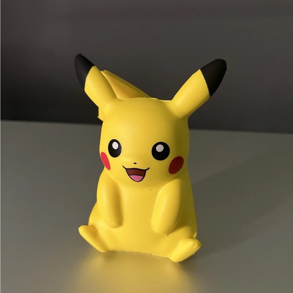 Pikachu Pokemon Stress Ball Squeeze Foam Mini Toy 3" Pikachu Soft Squishy